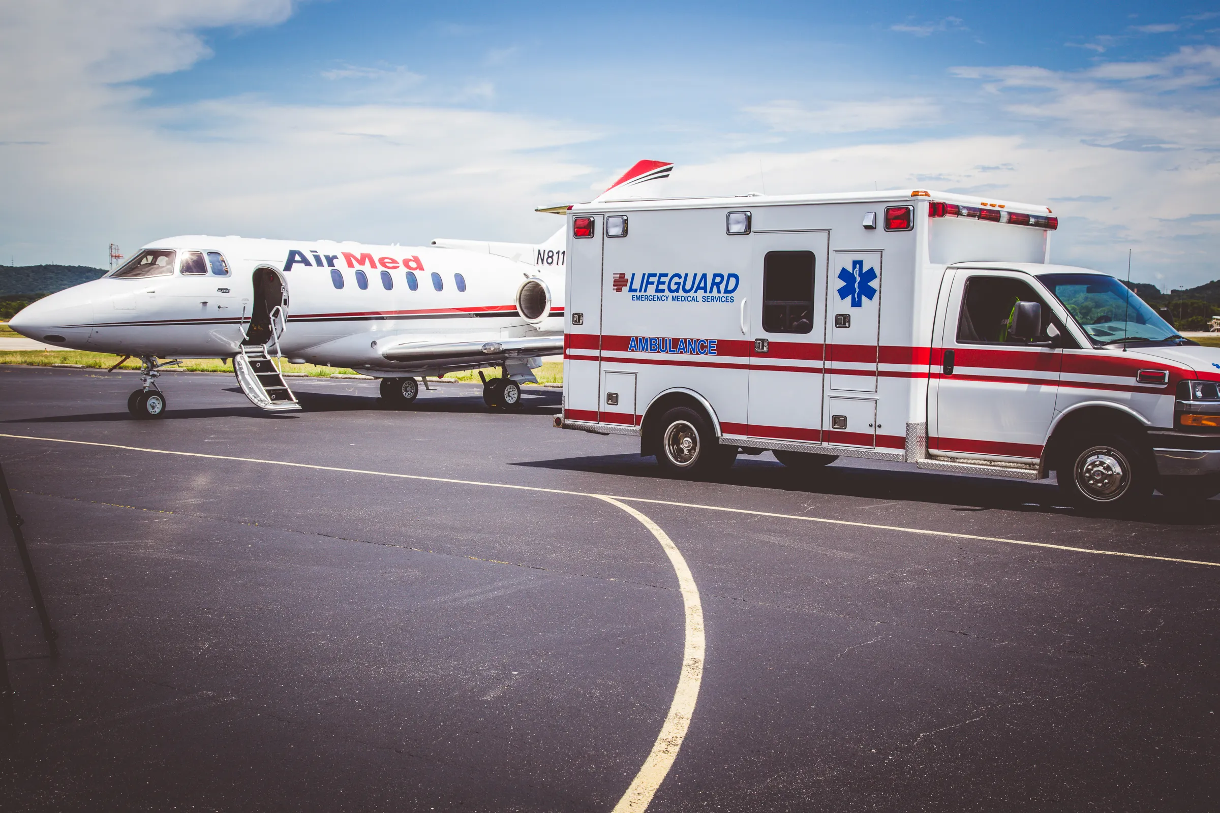 medical transportation hero